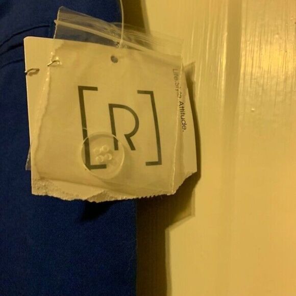 RELATIVITY SIZE 8 BLUE CASUAL PANTS NWT - Picture 4 of 5